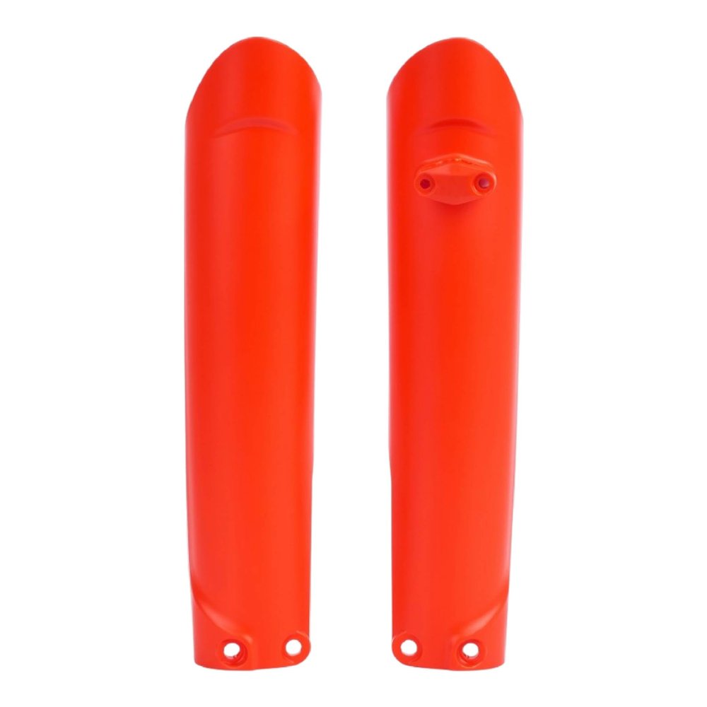 Polisport OEMQuality Fork Guards Orange Durable Gloss Polypropylene Direct Replacement for KTM/Husqvarna Models (Part #8398600005)