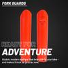 Polisport OEMQuality Fork Guards Orange Durable Gloss Polypropylene Direct Replacement for KTM/Husqvarna Models (Part #8398600005) view 4