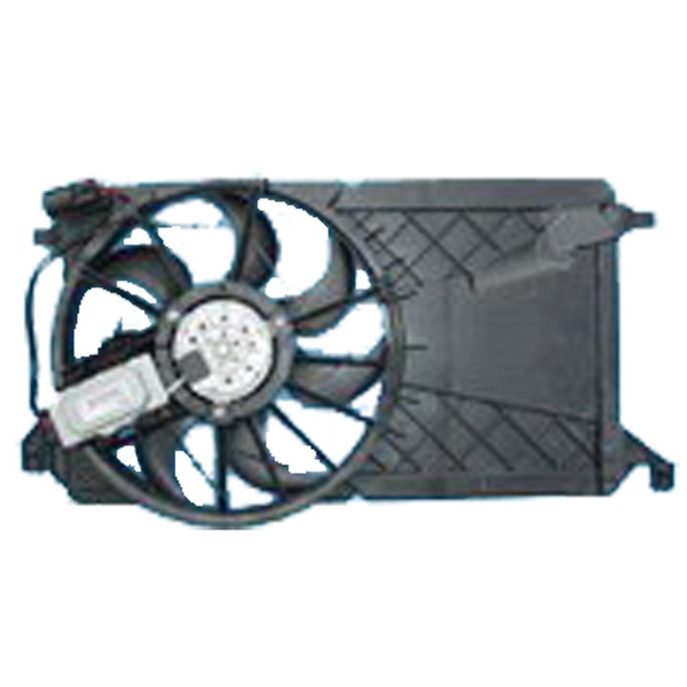 CPP Single Cooling Fan for 2004-2009 Mazda 3 MA3115130, MA3110106