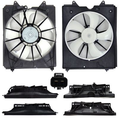 CPP Driver Side Single Cooling Fan for 2011-2016 Honda Odyssey HO3115160