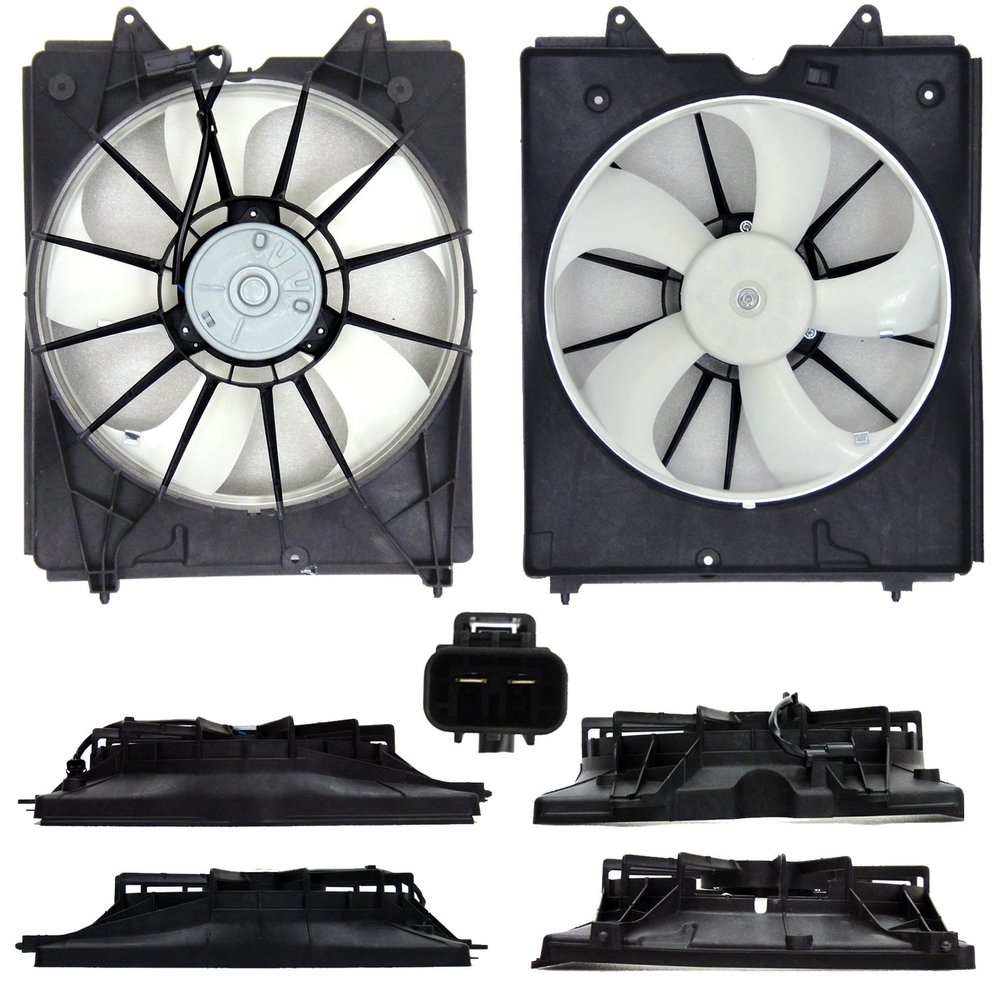 CPP Driver Side Single Cooling Fan for 2011-2016 Honda Odyssey HO3115160