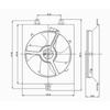 CPP Single Cooling Fan for 1998-2002 Honda Accord HO3113109 view 1