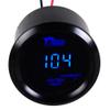 Etopars 2" 52mm Black Car Auto Digital Blue LED Light Water Temp Fahrenheit F LED Gauge view 2