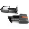 Mallofusa Pair Manual Telescoping Folding Towing Mirrors Compatible for Chevy Silverado GMC Sierra Tahoe Suburban Yukon XL view 3