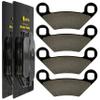 Caltric Front Brake Pads Compatible with Polaris Sportsman X2 850 2011 view 1