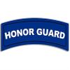 LPF USA Blue/White Honor Guard Tab Shaped Sticker (Army Military) view 1