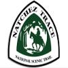Natchez Trace National Scenic Trail Sign Shaped Sticker view 1