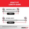 Qty (2) StrongArm 4130 Rear Trunk Lift Supports view 2