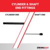 Qty (2) StrongArm 4130 Rear Trunk Lift Supports view 3