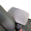 Fleece Center Console Cover for Chevy Malibu 2016-2025 USA Made Light Gray view 1