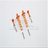 Thunder Tiger Kaiser XS Upgrade Parts Aluminum Front Body Post Mount - 1 Set Orange view 1