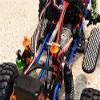 Thunder Tiger Kaiser XS Upgrade Parts Aluminum Front Body Post Mount - 1 Set Orange view 4