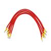 uxcell 5Pcs 42cm Length Universal Auto Car Battery Wire Power Transfer Cable Red view 1