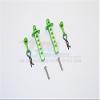 Thunder Tiger Kaiser XS Upgrade Parts Aluminum Front Body Post Mount - 1 Set Green view 1