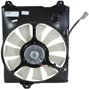 Passenger Side Plastic Cooling Fan Assembly for 98-03 Toyota Sienna TO3115126