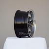 4 PCS ROTA RB WHEELS 15x6 PCD:4x95.25 OFFSET:25 HB:73 HYPERBLACK WITH POLISH LIP view 4