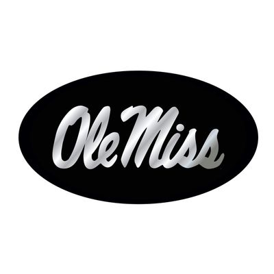 Mississippi Hitch Cover (BLK/SIL OLE MS HITCH COV (24101))