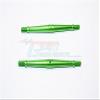 Aluminum 5mm Clockwise And Anticlockwise Turnbuckles (Total Length 90mm - Both Side Thread 9.5mm) - 1Pr Green view 1