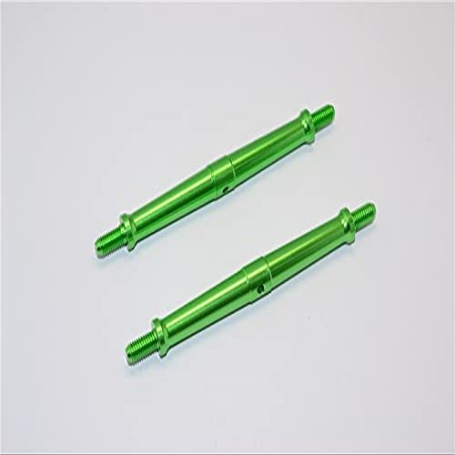 Aluminum 5mm Clockwise And Anticlockwise Turnbuckles (Total Length 101mm - Both Side Thread 11mm) - 1Pr Green