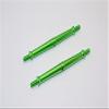 Aluminum 5mm Clockwise And Anticlockwise Turnbuckles (Total Length 101mm - Both Side Thread 11mm) - 1Pr Green view 1