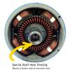 High Performance Golf Cart Motors EZGO Motor (Regen) 170-502-0001 14 MPH 40% More Torque 36/48 Volt American Made Golf Cart Motor Replace OEM# 73445G02, 73124G01 view 2