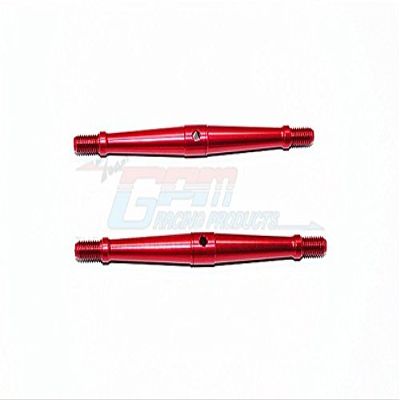Aluminum 5mm Clockwise And Anticlockwise Turnbuckles (Total Length 90mm - Both Side Thread 9.5mm) - 1Pr Red