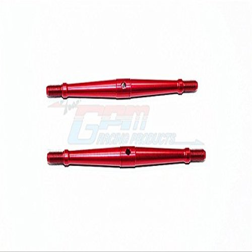 Aluminum 5mm Clockwise And Anticlockwise Turnbuckles (Total Length 90mm - Both Side Thread 9.5mm) - 1Pr Red