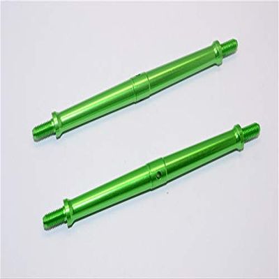 Aluminum 5mm Clockwise And Anticlockwise Turnbuckles (Total Length 117mm - Both Side Thread 11mm) - 1Pr Green