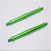 Aluminum 5mm Clockwise And Anticlockwise Turnbuckles (Total Length 117mm - Both Side Thread 11mm) - 1Pr Green view 1