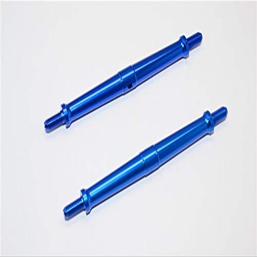 Aluminum 5mm Clockwise And Anticlockwise Turnbuckles (Total Length 101mm - Both Side Thread 11mm) - 1Pr Blue