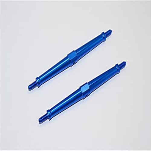 Aluminum 4mm Clockwise And Anticlockwise Turnbuckles (Total Length 102mm - Both Side Thread 9.5mm) - 1Pr Blue