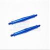 Aluminum 4mm Clockwise And Anticlockwise Turnbuckles (Total Length 96mm - Both Side Thread 10mm) - 1Pr Blue view 1