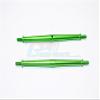 Aluminum 4mm Clockwise And Anticlockwise Turnbuckles (Total Length 120.5mm - Both Side Thread 10mm) - 1Pr Green view 1