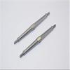Aluminum 4mm Clockwise And Anticlockwise Turnbuckles (Total Length 102mm - Both Side Thread 9.5mm) - 1Pr Gray Silver view 1