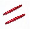 Aluminum 5mm Clockwise And Anticlockwise Turnbuckles (Total Length 96mm - Both Side Thread 11mm) - 1Pr Red view 1