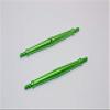 Aluminum 4mm Clockwise And Anticlockwise Turnbuckles (Total Length 96mm - Both Side Thread 10mm) - 1Pr Green view 1