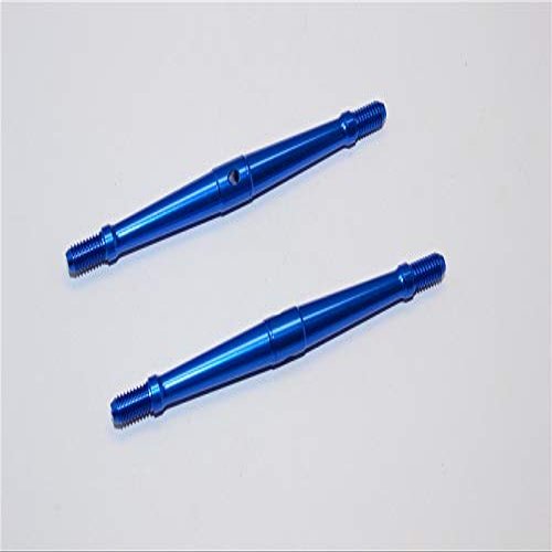 Aluminum 5mm Clockwise And Anticlockwise Turnbuckles (Total Length 87mm - Both Side Thread 10mm) - 1Pr Blue