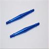 Aluminum 5mm Clockwise And Anticlockwise Turnbuckles (Total Length 87mm - Both Side Thread 10mm) - 1Pr Blue view 1