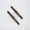 Spring Steel 4mm Clockwise And Anticlockwise Turnbuckles (Total Length 50mm - Both Side Thread 9.5mm, Body 31mm) - 1Pr view 1