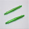 Aluminum 5mm Clockwise And Anticlockwise Turnbuckles (Total Length 96mm - Both Side Thread 11mm) - 1Pr Green view 1