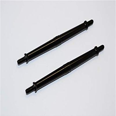 Aluminum 5mm Clockwise And Anticlockwise Turnbuckles (Total Length 117mm - Both Side Thread 11mm) - 1Pr Black