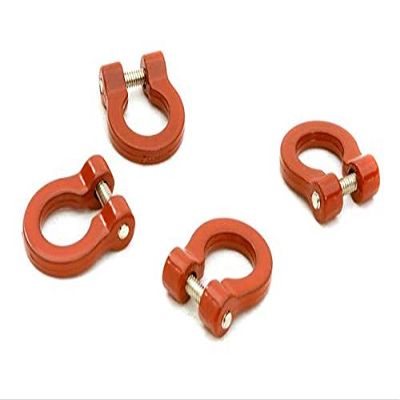 Integy Realistic 1/10 Bow Shackle (4) for Off-Road Trail Rock Crawling
