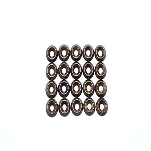 Spring Steel 2.5mm Ring Tilted OD:7.8mm,TK:2.0mm Countersink Screws - 20Pcs Set