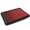Auto Dynasty High Flow Engine Air Panel Filter Drop-in Reusable & Washable Compatible with 4Runner / Sequoia/Tundra 4.7L (Red) view 1