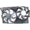 CPP FO3115210 Cooling Fan Assembly for 13-16 Ford Police Interceptor, Taurus view 1