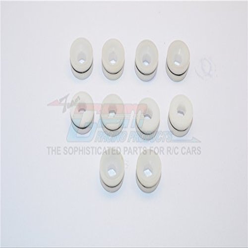 GPM for Arrma Nero 6S BLX (AR106009, AR106011) & Fazon 6S BLX (AR106020) Upgrade Parts Delrin Collars MAN021-10Pcs White