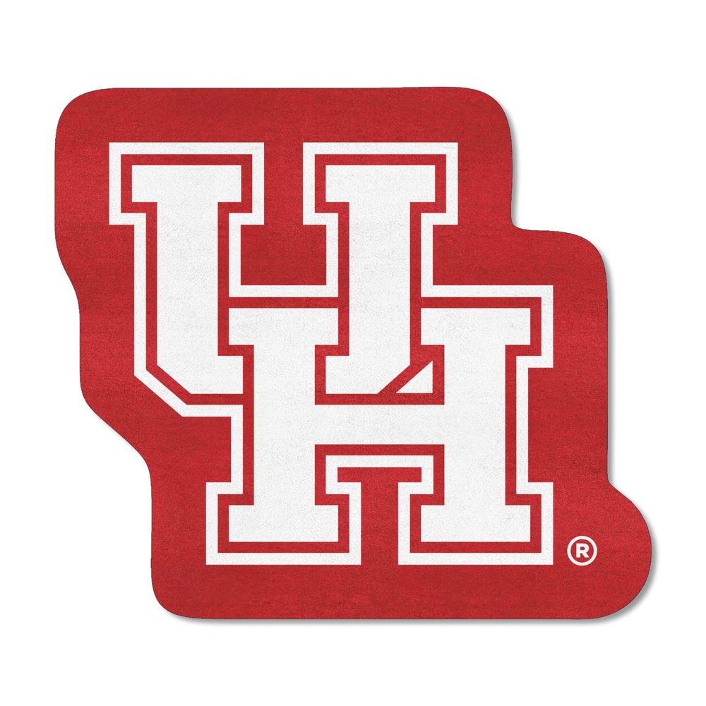 FANMATS NCAA Houston Cougars University of Houstonmascot Mat, Team Color, One Size