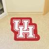 FANMATS NCAA Houston Cougars University of Houstonmascot Mat, Team Color, One Size view 2