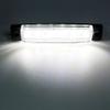 Polarlander 10Pcs 12V 6LED Side Marker Indicators Lights Lamp For Car Truck Trailer Lorry 6 LED Amber Clearence Bus Waterproof White view 2