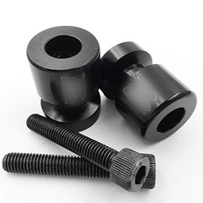 XKH- Black Swingarm Spools "GSXR" Engraved Logo 8mm Thread Compatible with Suzuki GSX-R 1000 2001-2012/ GSXR 600 1992-2011/ SV650S 1999-2009/ TL1000R 1998-2003 [B06Y433PY7]